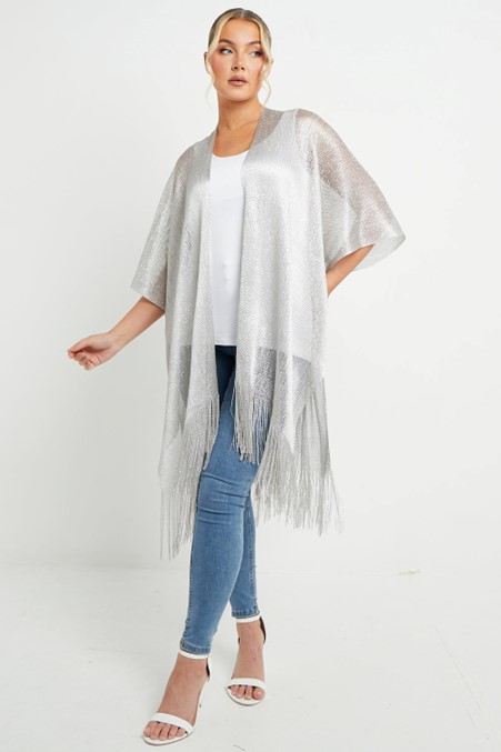 Glitter kaftan top